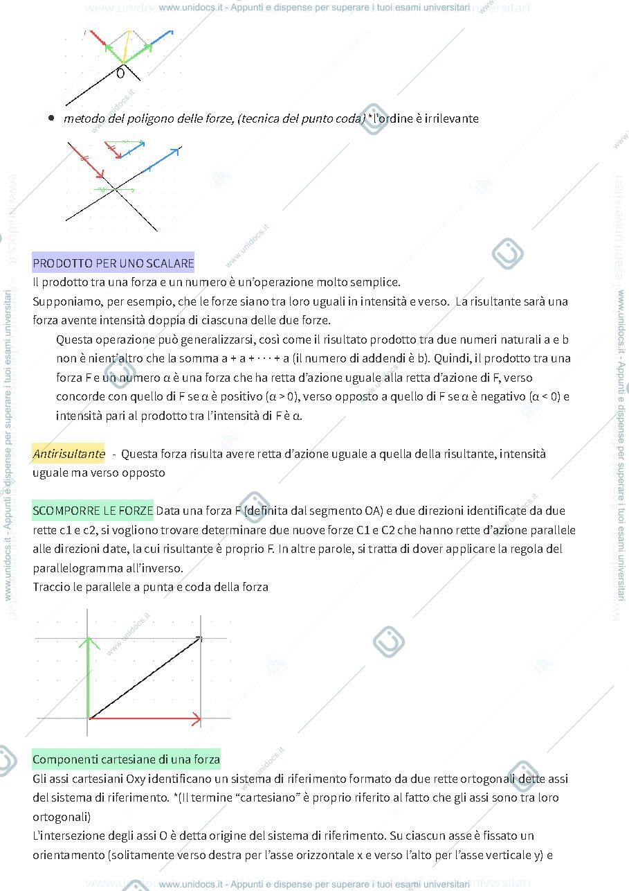 Anteprima pagina 2 — appunti di Principi di Statica per il Design - professor de biagi
