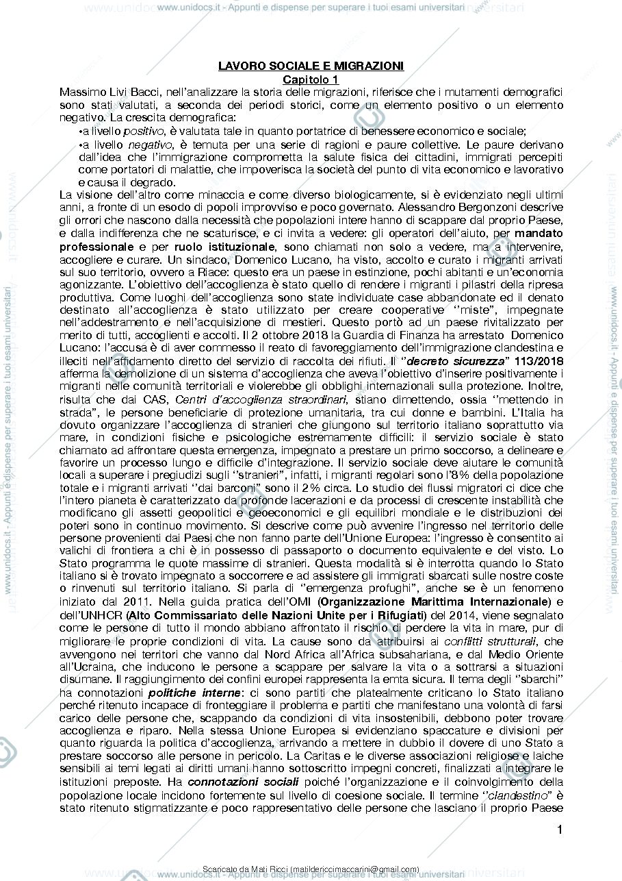 Anteprima pagina 2 — Lavoro sociale e migrazioni 
