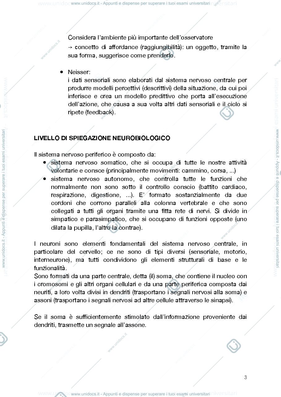 Anteprima pagina 3 — Principi e Modelli della Percezione