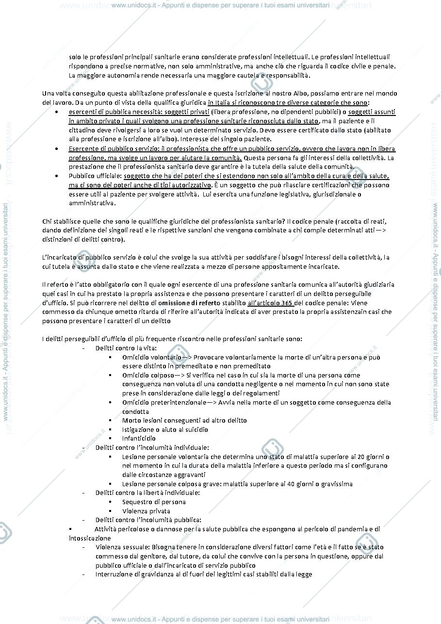 Anteprima pagina 2 — Medicina legale 