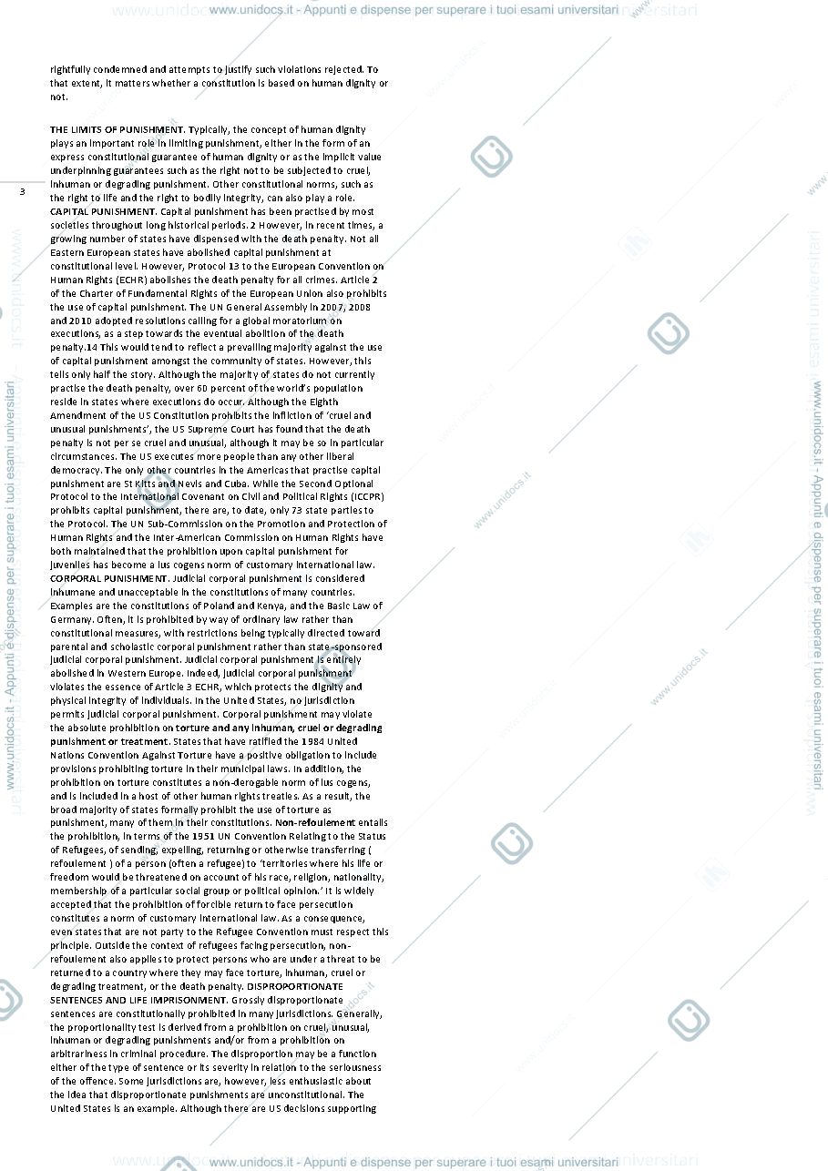 Anteprima pagina 3 — Riassunti del manuale di Constitutional Law