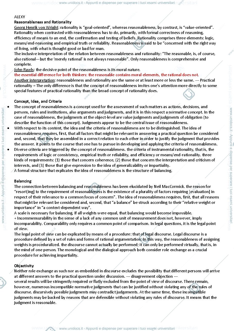 Anteprima pagina 2 — Appunti Principles of Constitutional law Module II