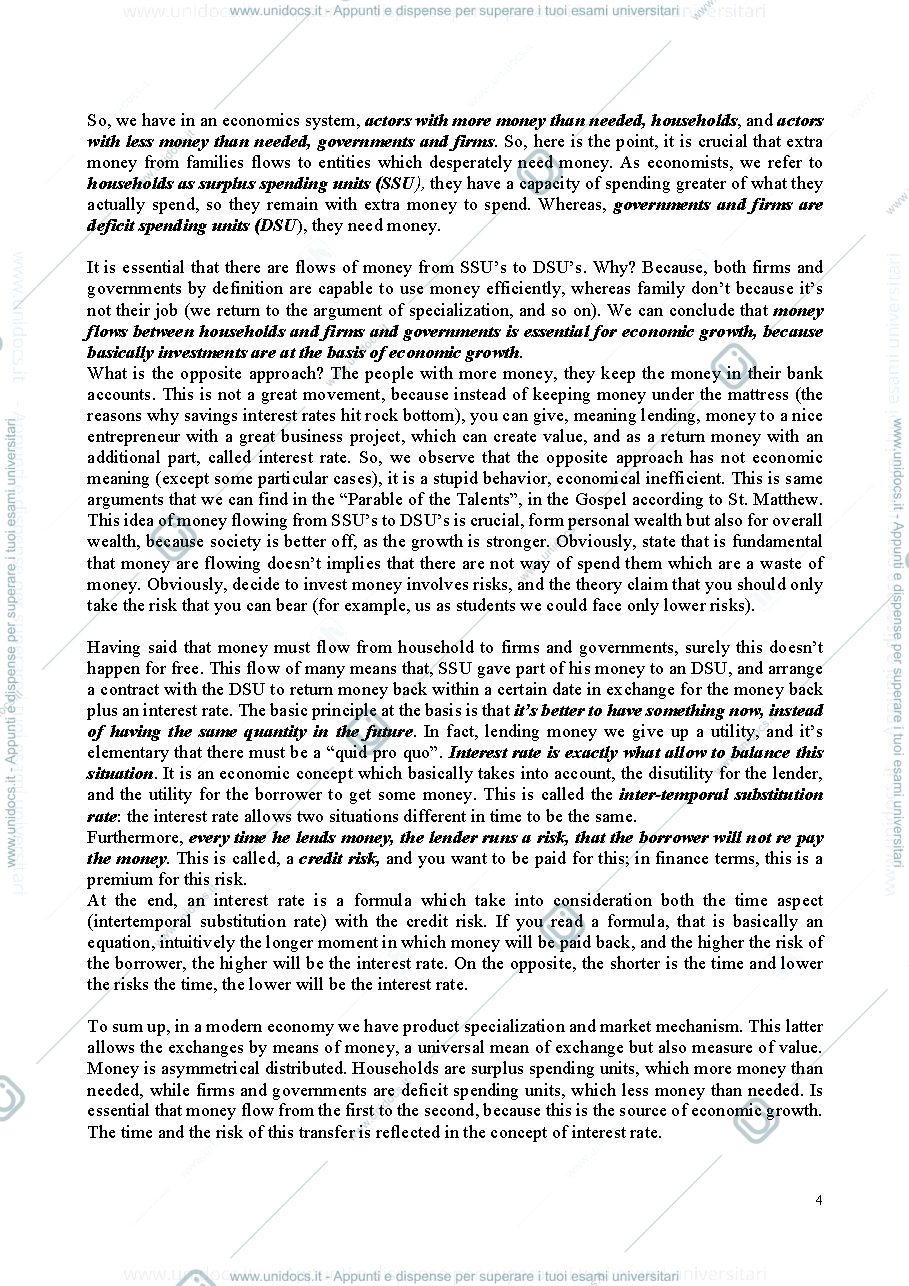 Anteprima pagina 4 — Dispensa Principles of financial regulation