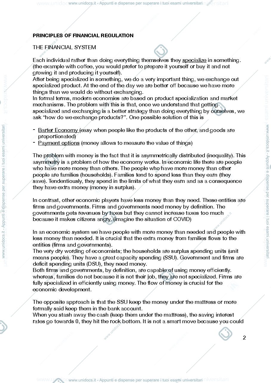 Anteprima pagina 2 — Principles of financial regulation 