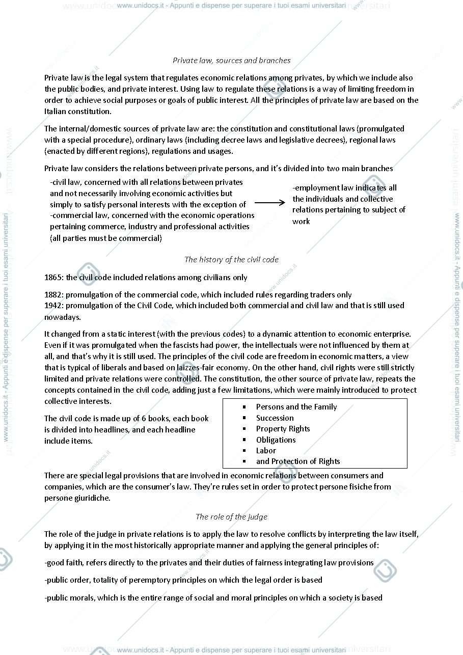 Anteprima pagina 3 — PRINCIPLES OF LAW NOTES