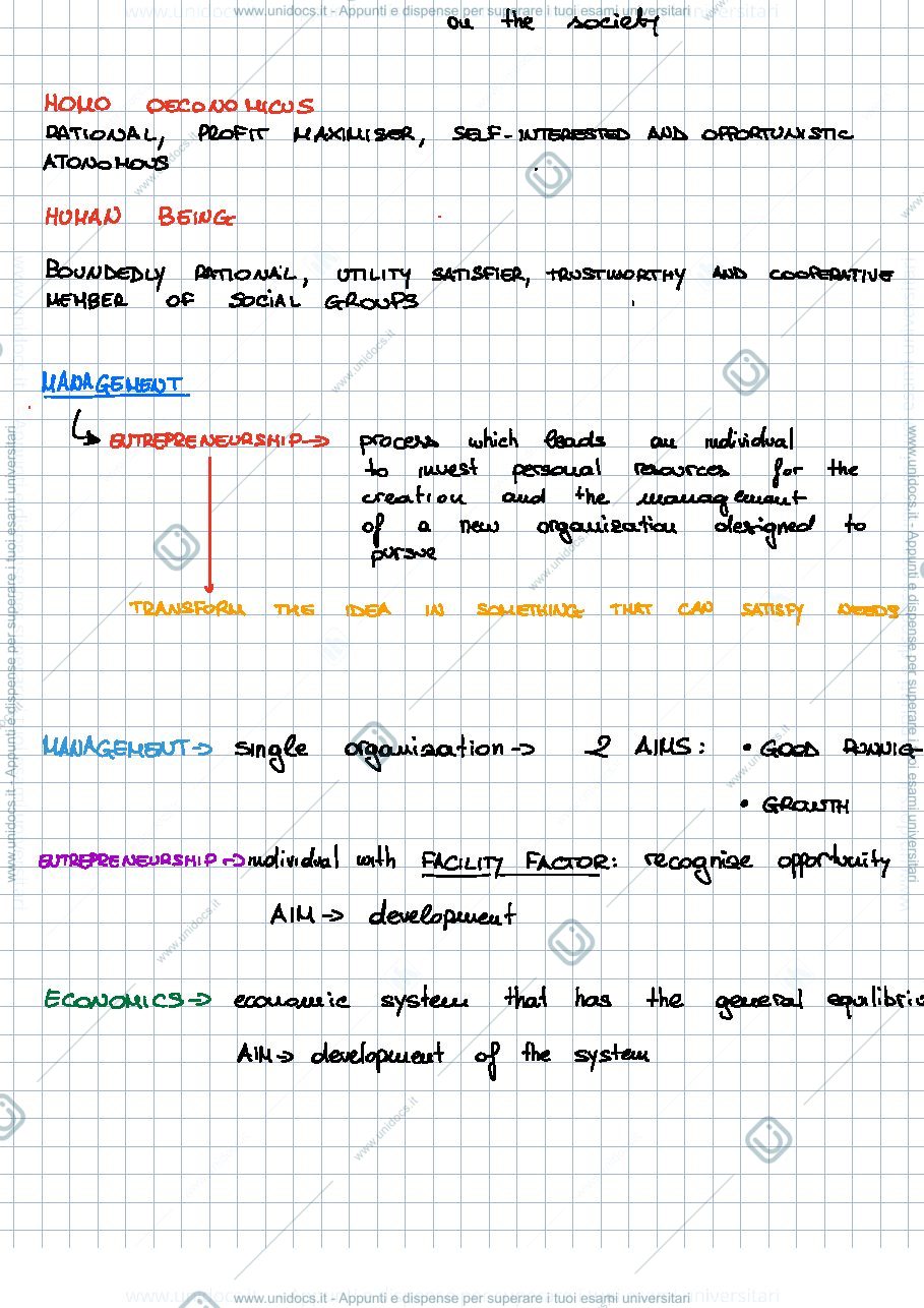 Anteprima pagina 2 — PRINCIPALES OF MANAGMENT ESAME 1