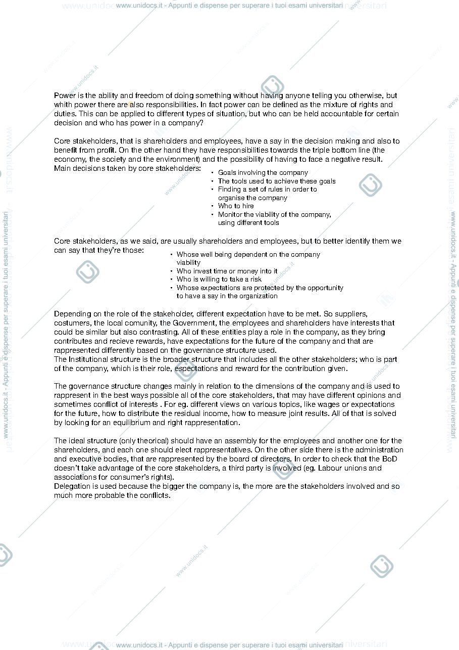 Anteprima pagina 3 — Principle of management notes first module