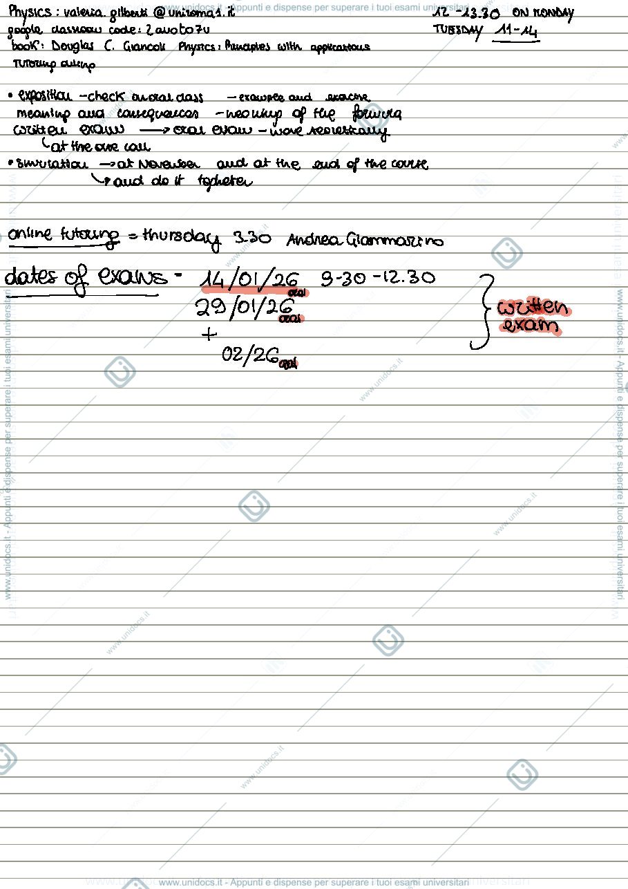 Anteprima pagina 1 — Physics