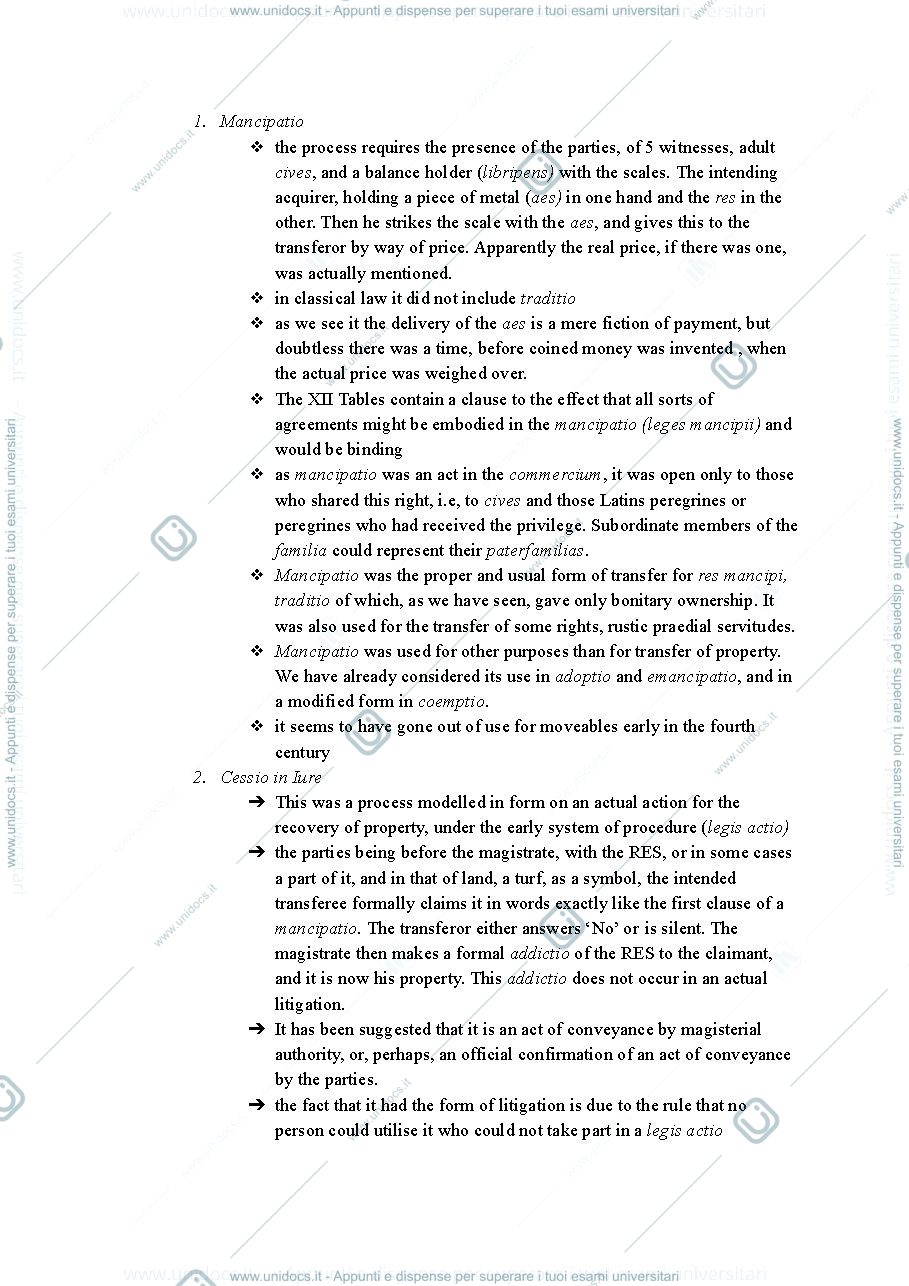 Anteprima pagina 4 — Roman law book summary 2019