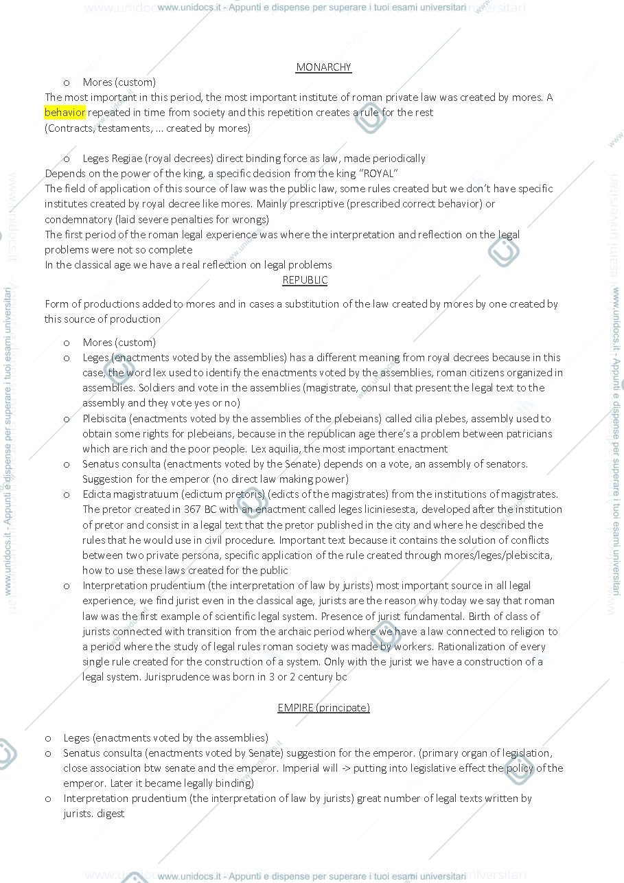 Anteprima pagina 2 — roman law