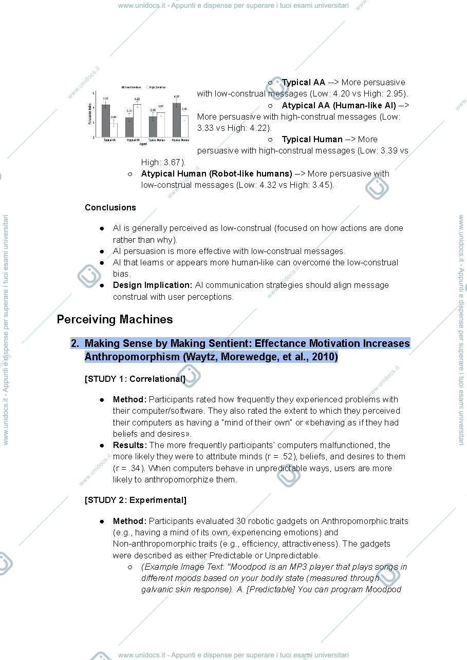 Anteprima pagina 4 — Notes and experimental studies - exam optimized