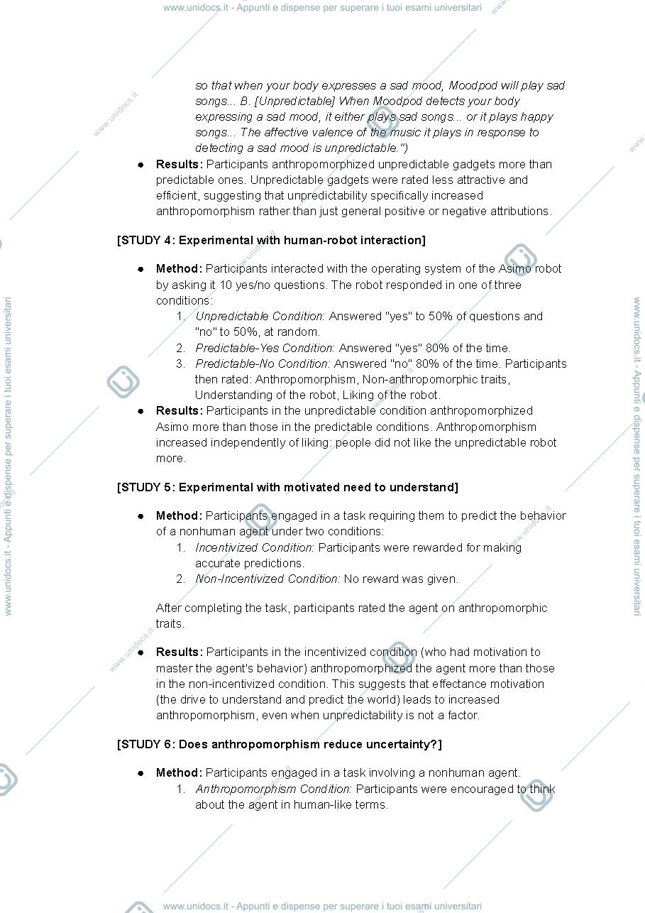 Anteprima pagina 5 — Notes and experimental studies - exam optimized