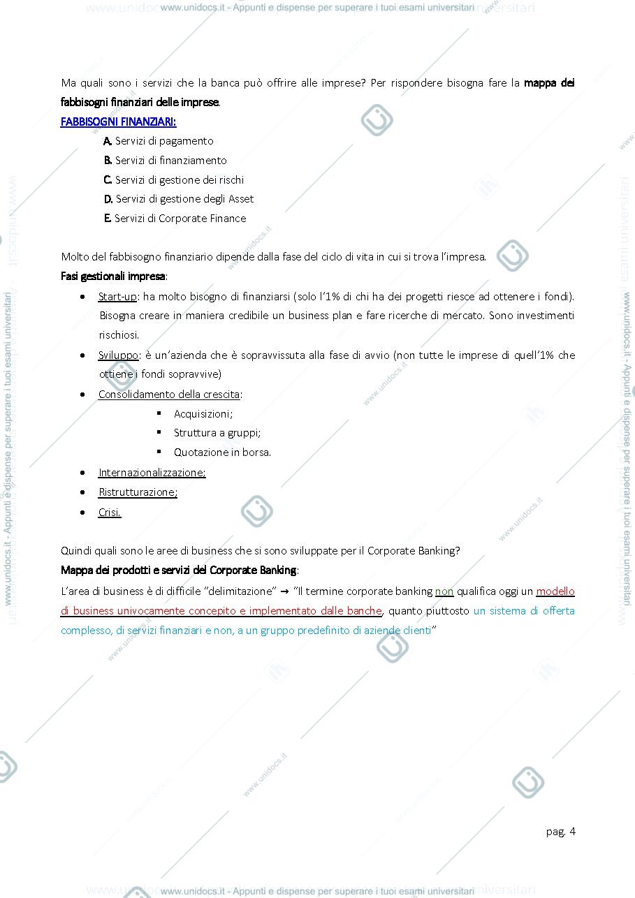 Anteprima pagina 4 — Corporate banking