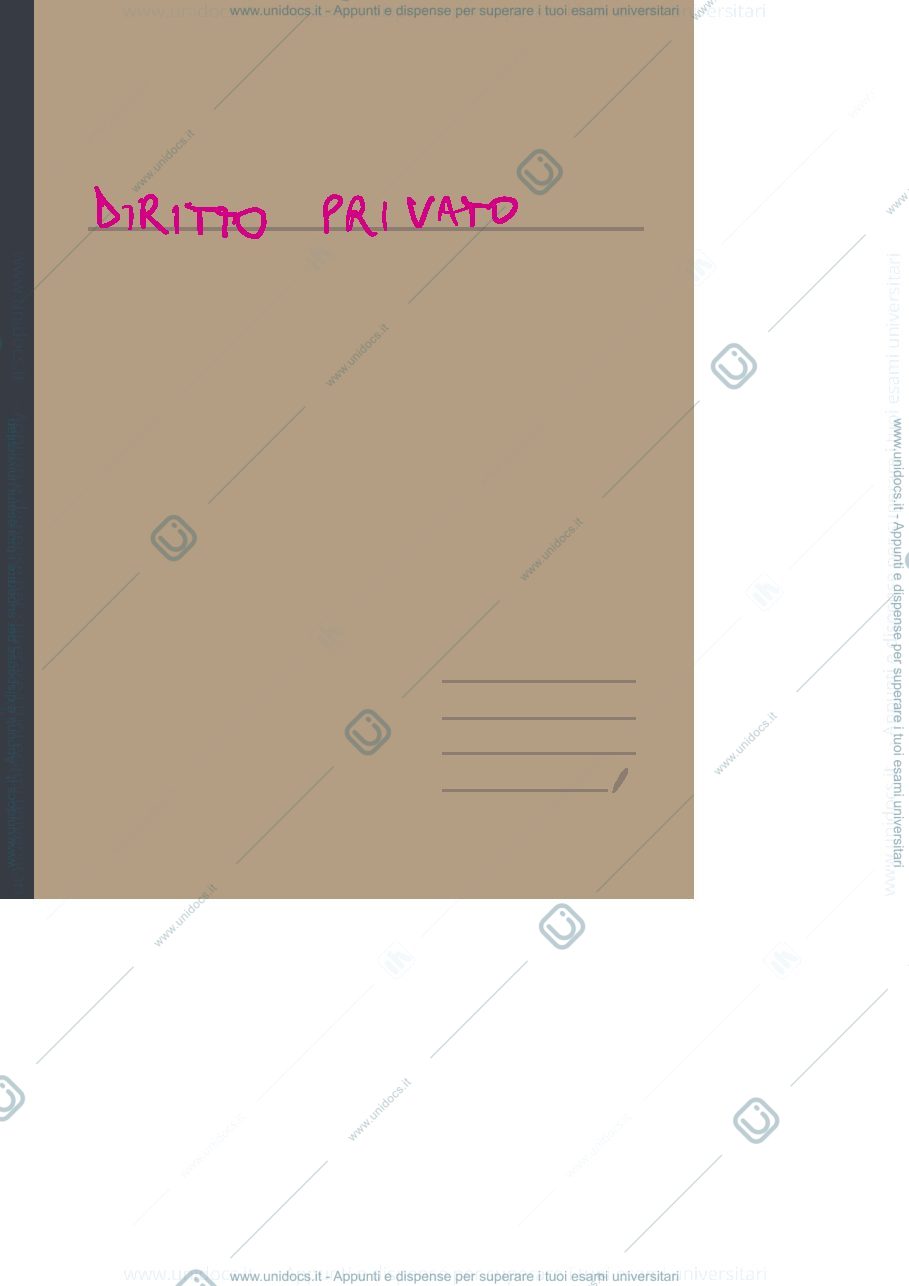 Anteprima pagina 1 — Private law 