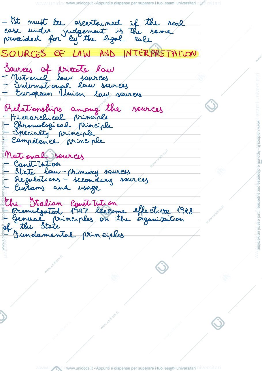 Anteprima pagina 3 — Private law 