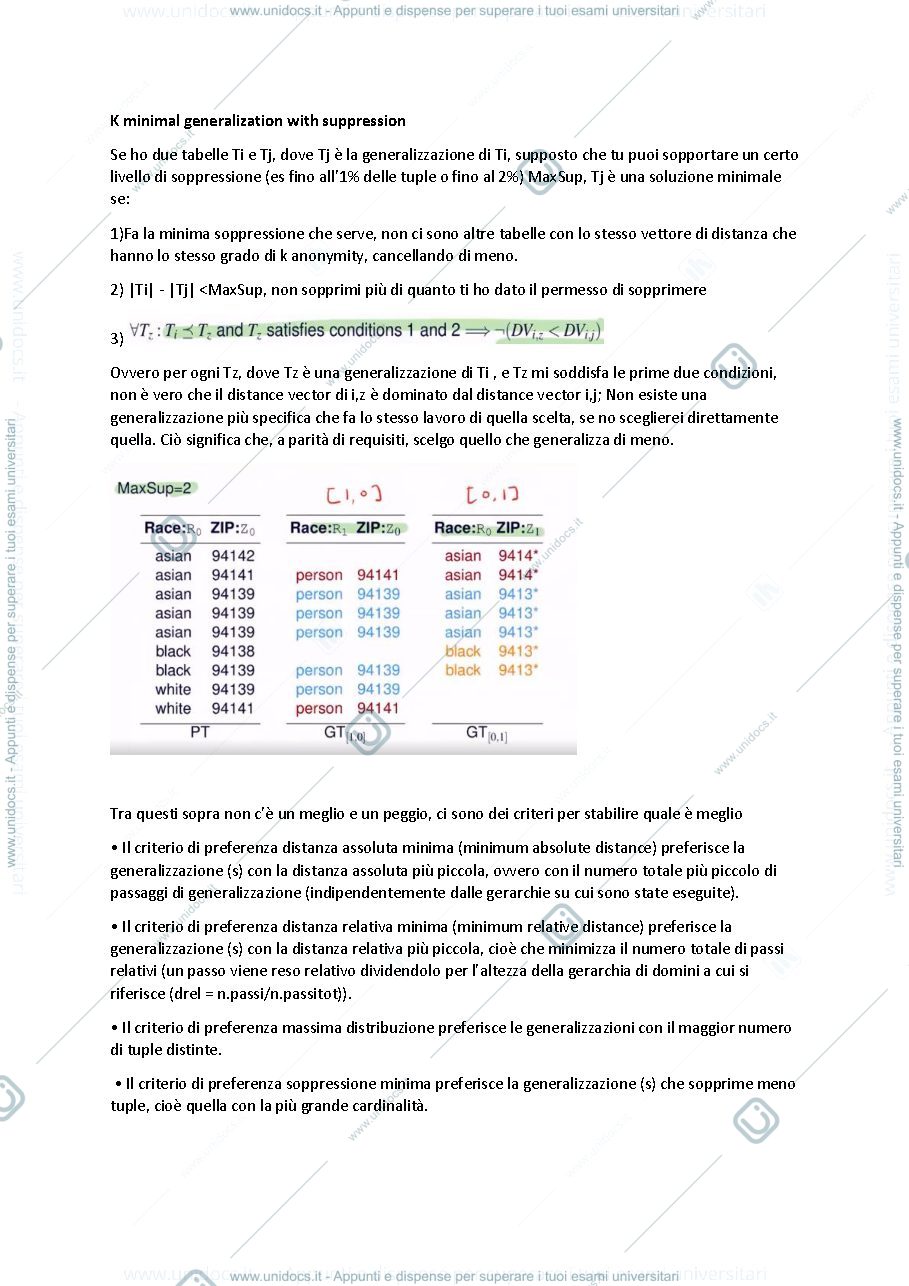Anteprima pagina 3 — Appunti k-anonimyty