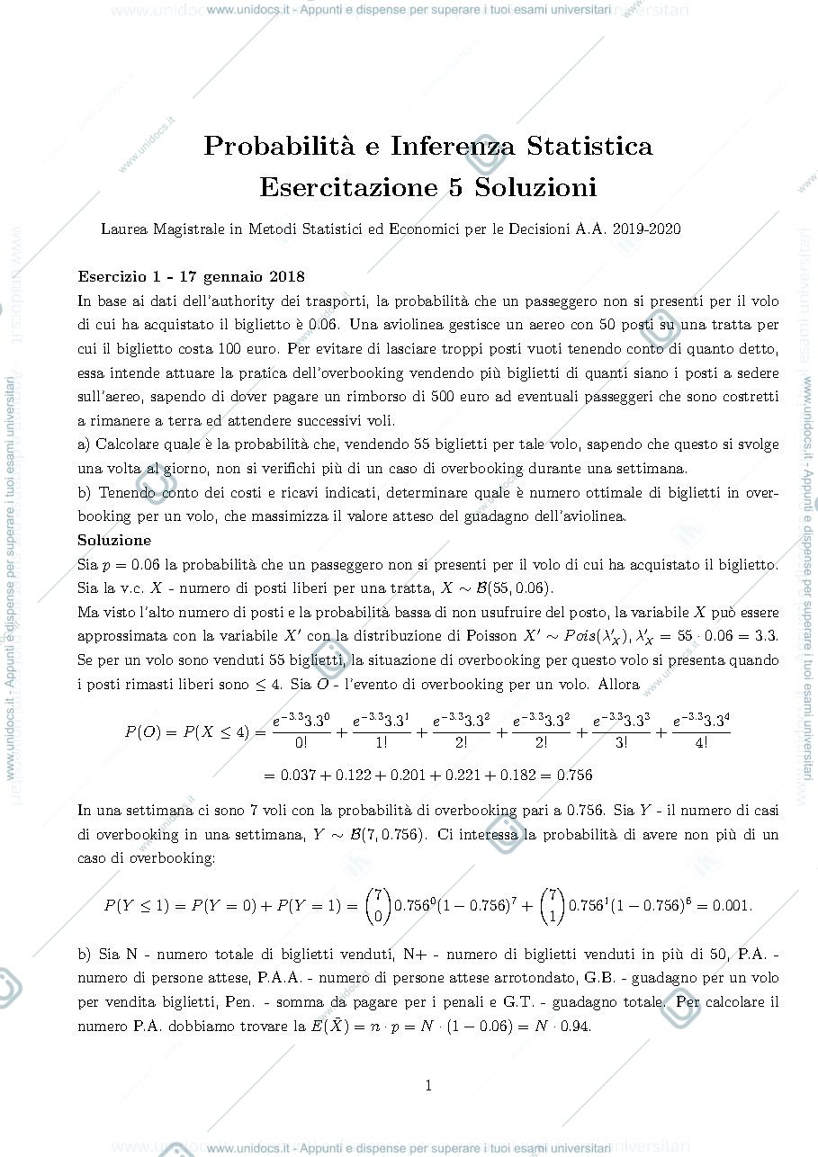 Anteprima pagina 1 — esercitazione 5