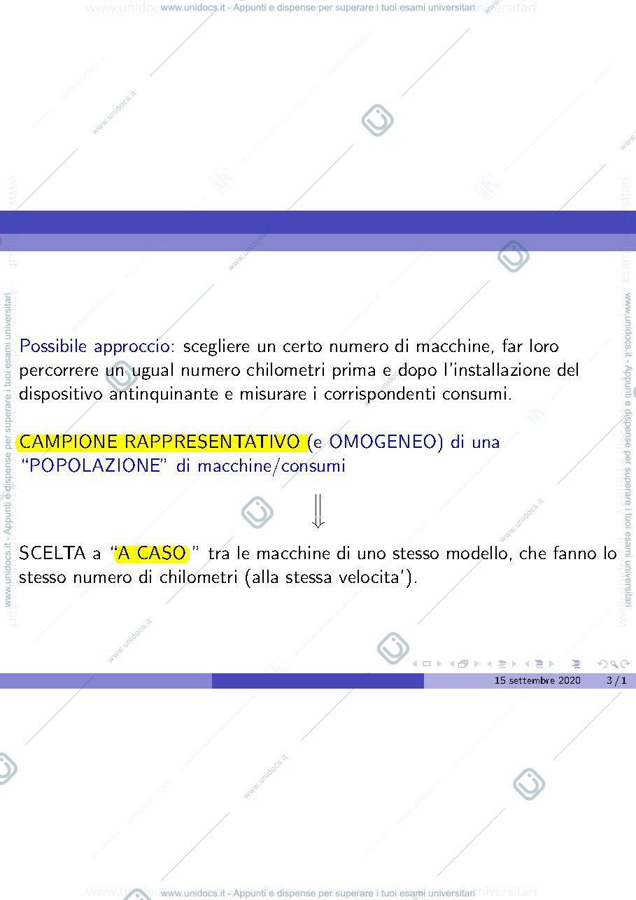 Anteprima pagina 3 — Lezione 0 - 15 settembre 2020 lezioni prof: Ladelli