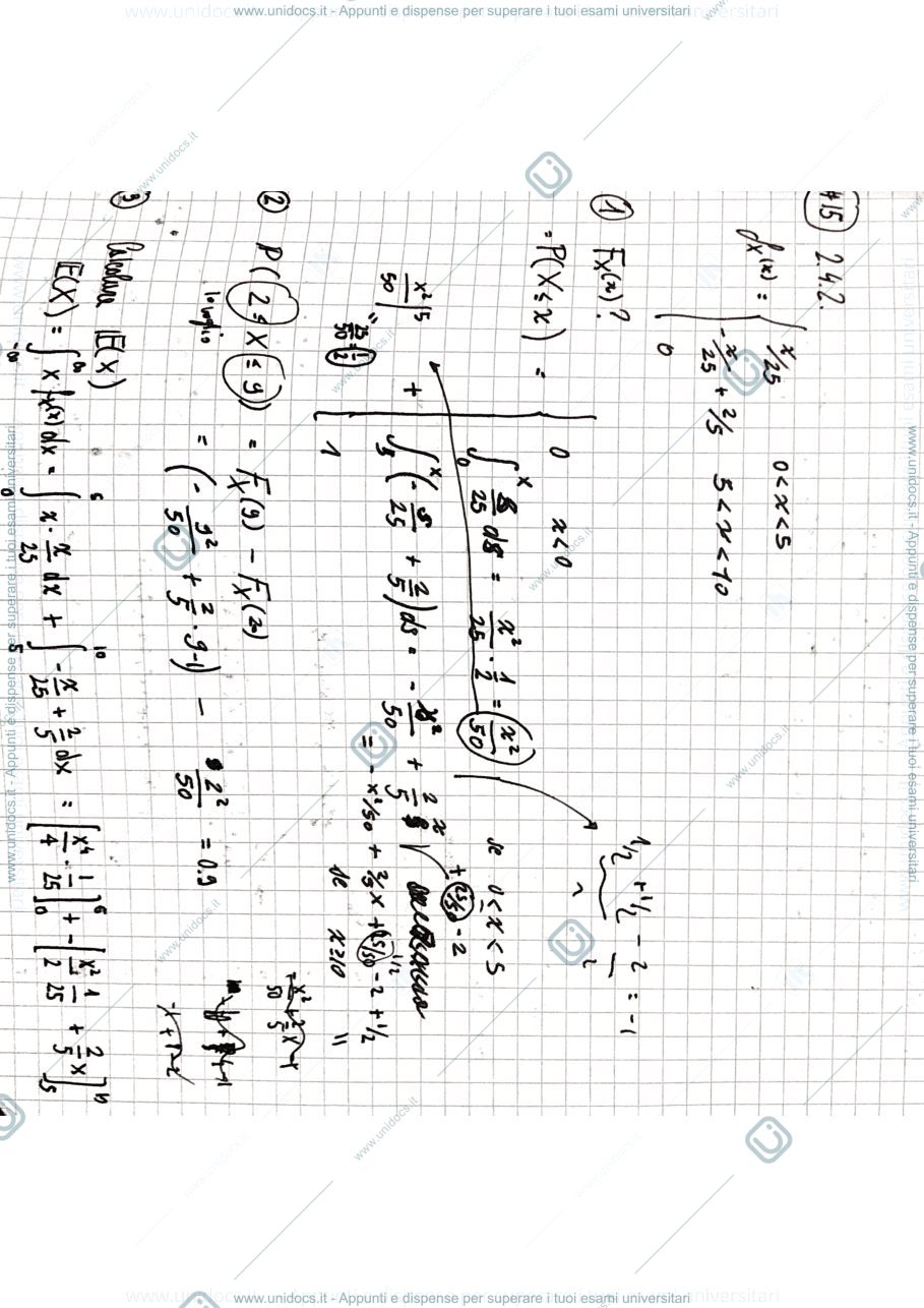 Anteprima pagina 1 — esercitazioni prof : Di Iorio, Ladelli