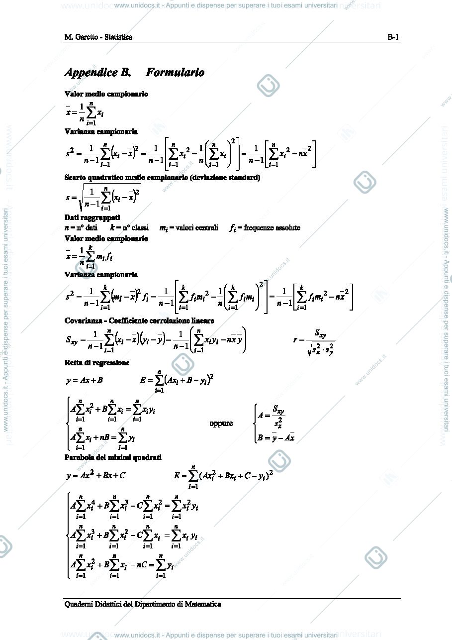 Anteprima pagina 1 — Formulario