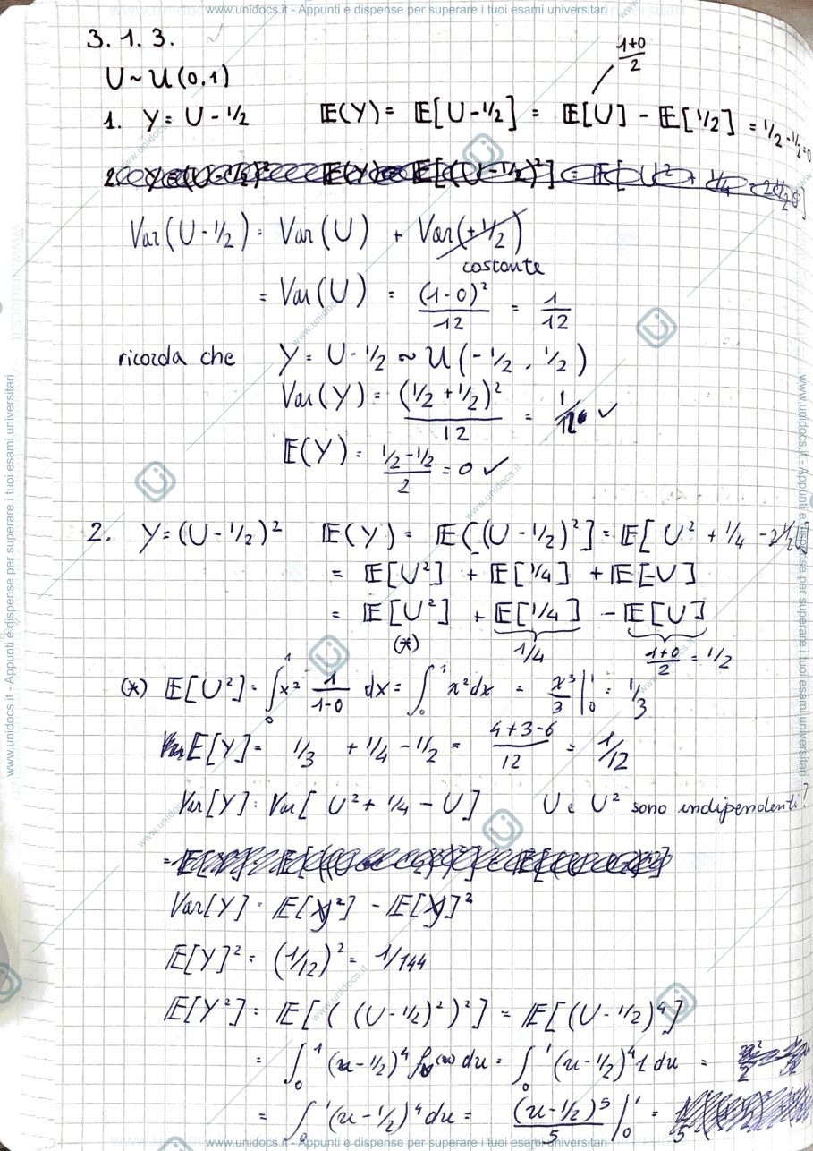 Anteprima pagina 1 — esercitazioni prof : Di Iorio, Ladelli