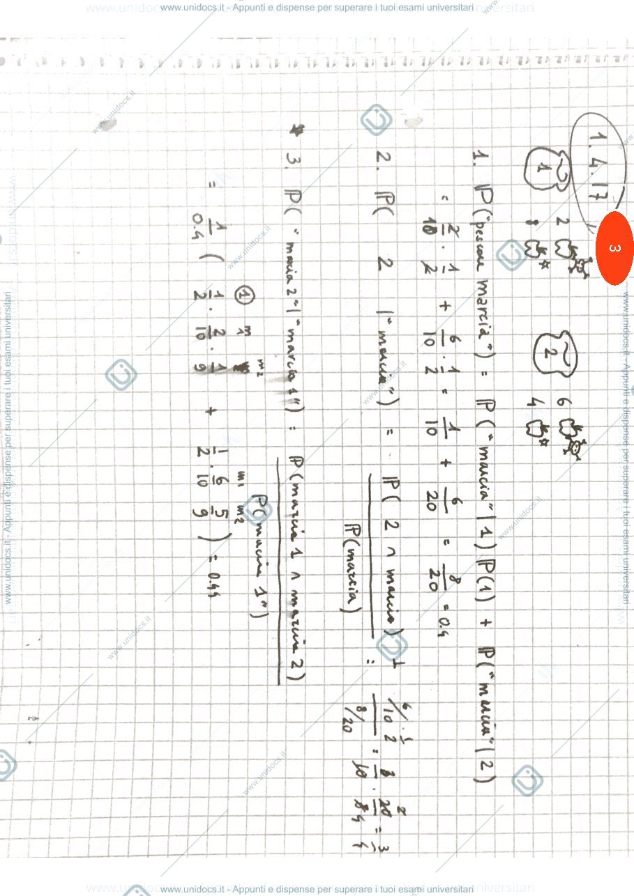 Anteprima pagina 1 — esercitazioni prof : Di Iorio, Ladelli