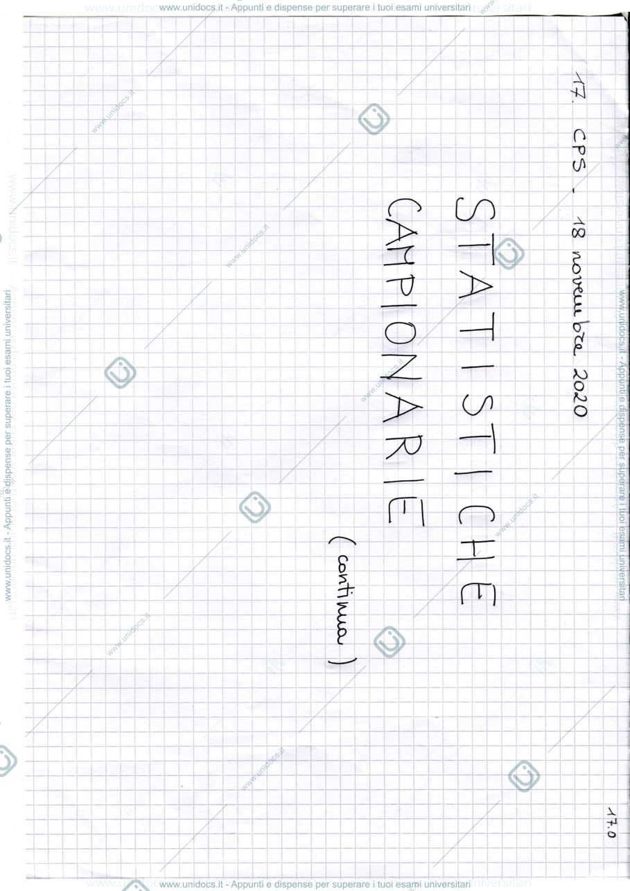 Anteprima pagina 1 — Lezione 17 - 18 novembre 2020 lezioni prof : Ladelli