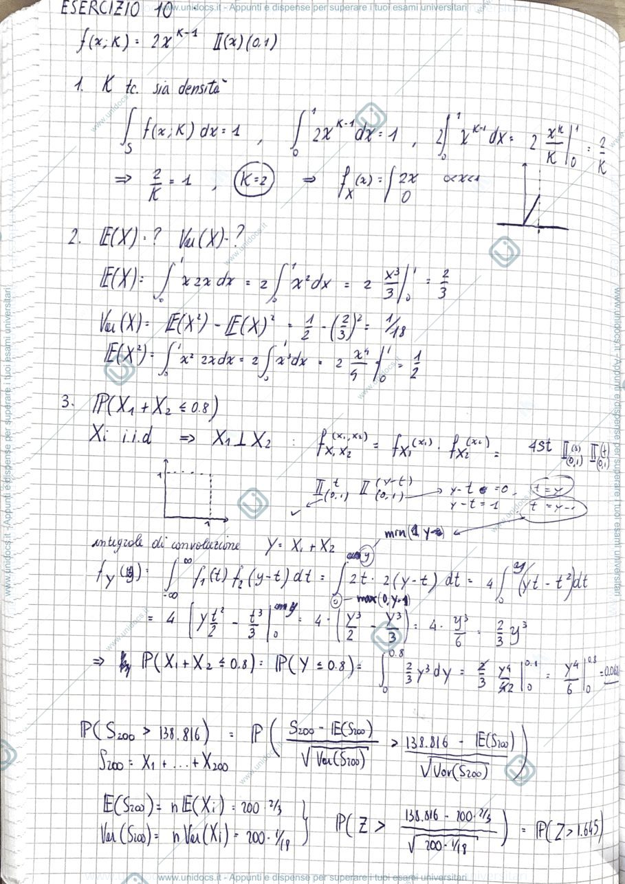 Anteprima pagina 1 — esercitazioni prof : Di Iorio, Ladelli