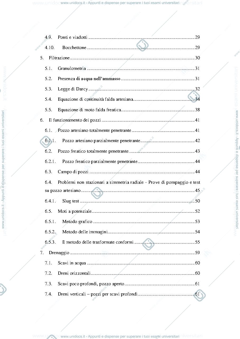 Anteprima pagina 3 — Appunti problemi fluidodinamici nelle costruzioni