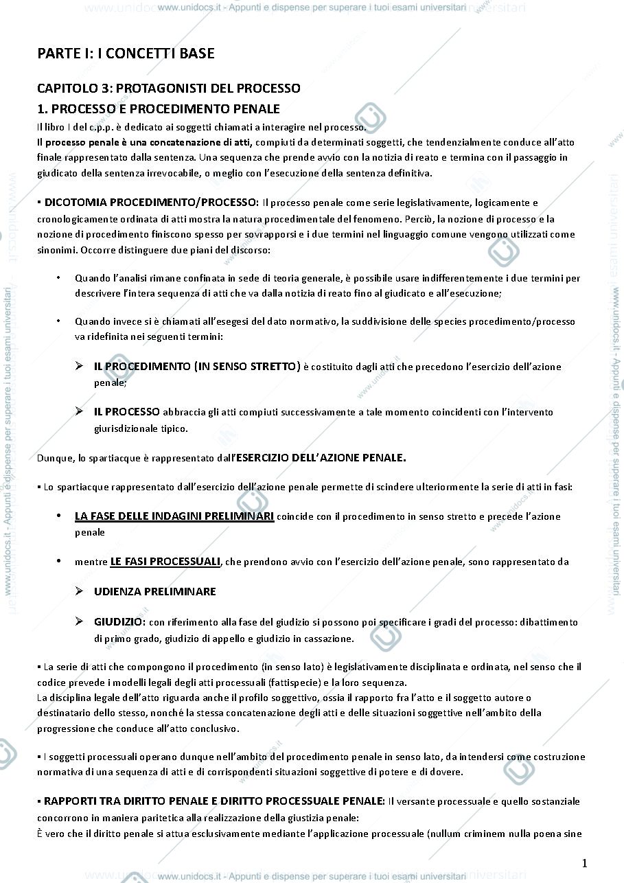Anteprima pagina 1 — procedura penale