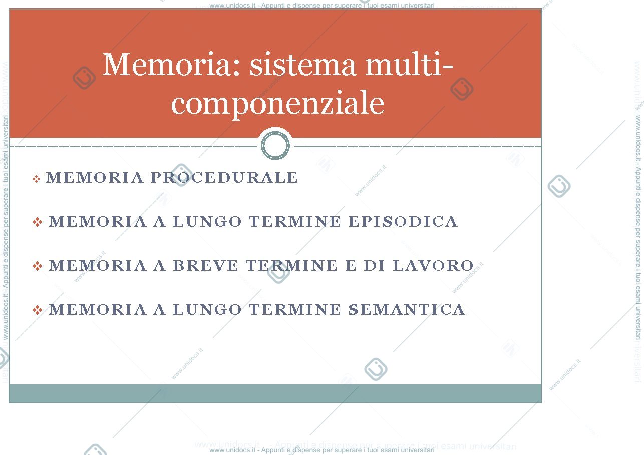 Anteprima pagina 5 — Processi cognitivi - De Iaco