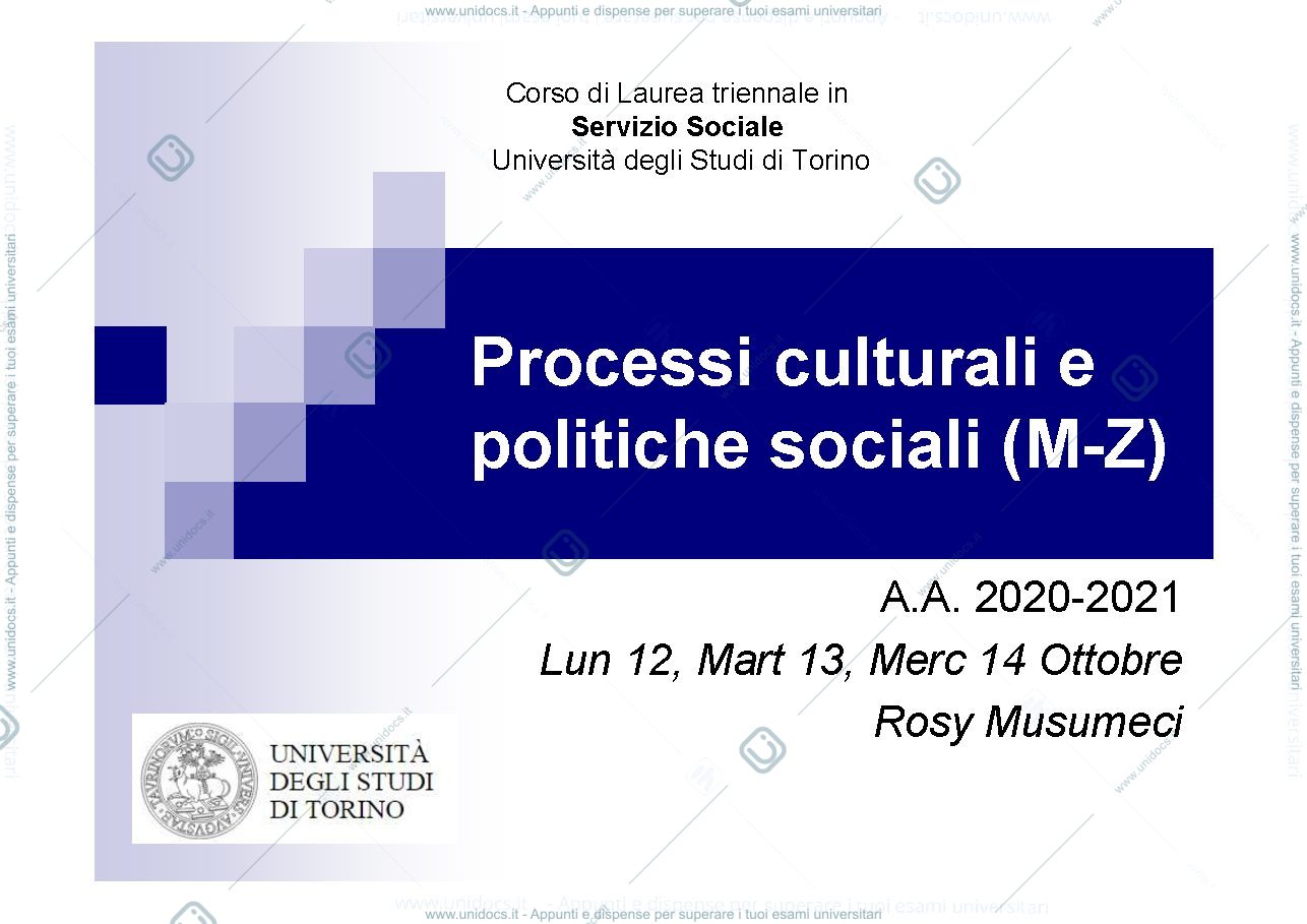 Anteprima pagina 1 — LA POLITICA DEL LAVORO