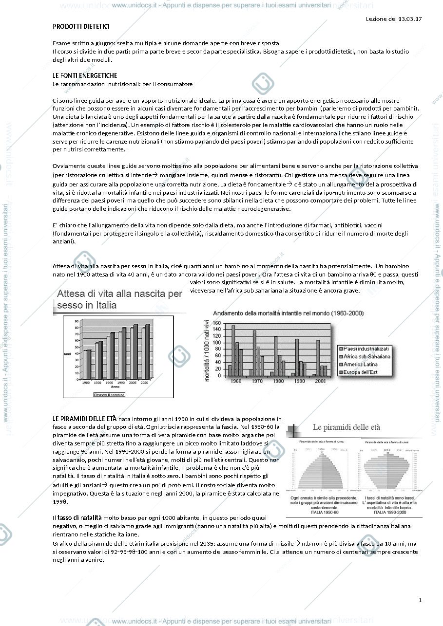 Anteprima pagina 1 — Prodotti dietetici 