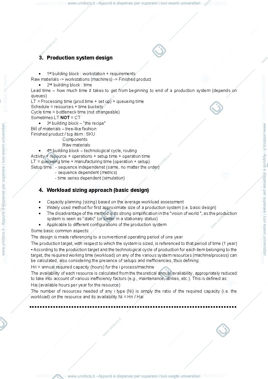 Anteprima pagina 2 — Production management notes Cigolini