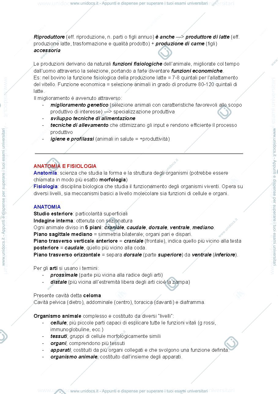 Anteprima pagina 2 — Produzione di materie prime di origine animale
