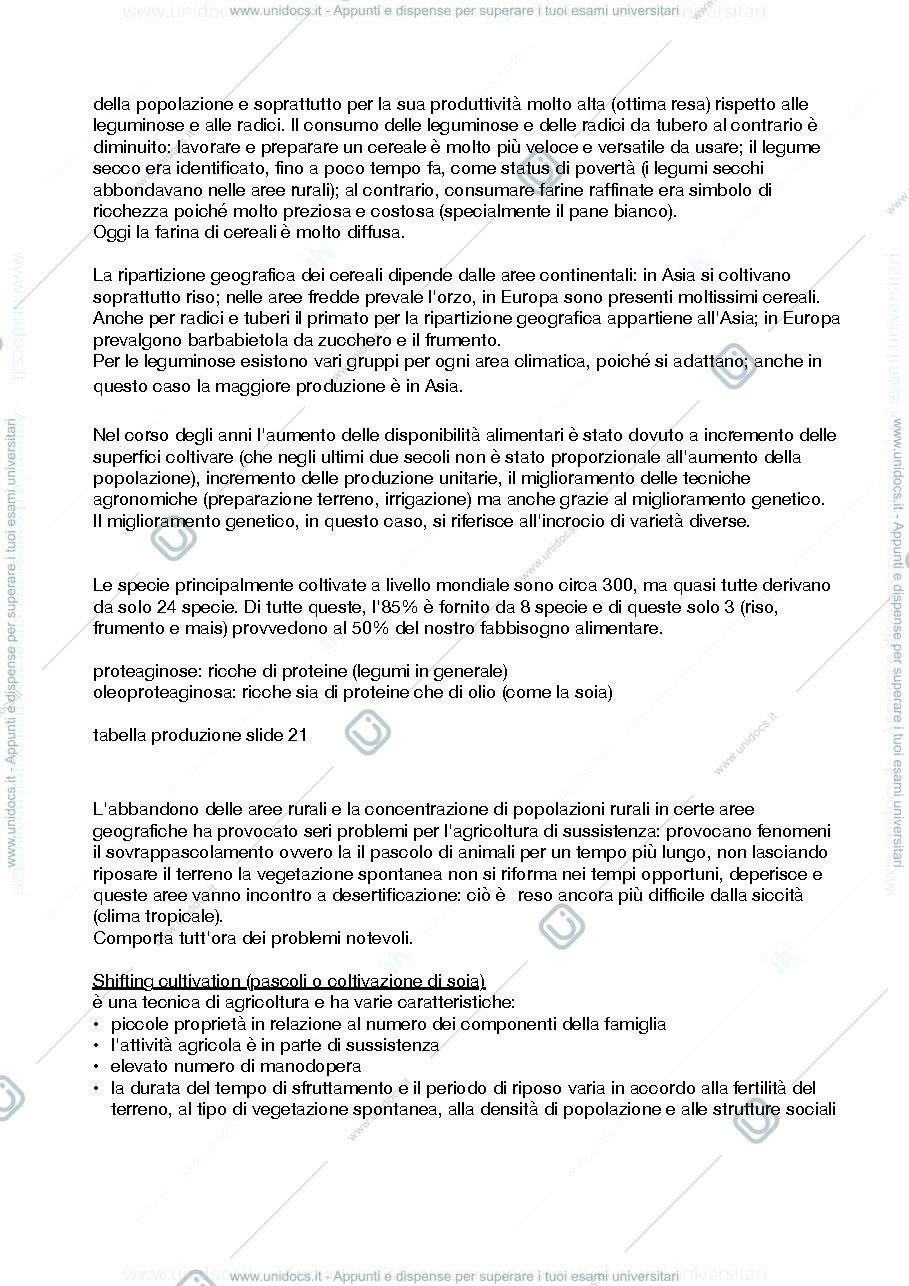 Anteprima pagina 2 — Appunti produzioni vegetali