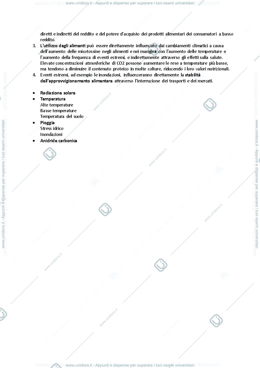 Anteprima pagina 3 — Riassunto produzioni vegetali