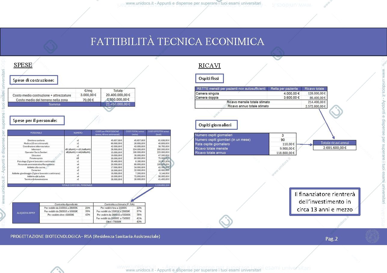 Anteprima pagina 3 — Progetto di una RSA