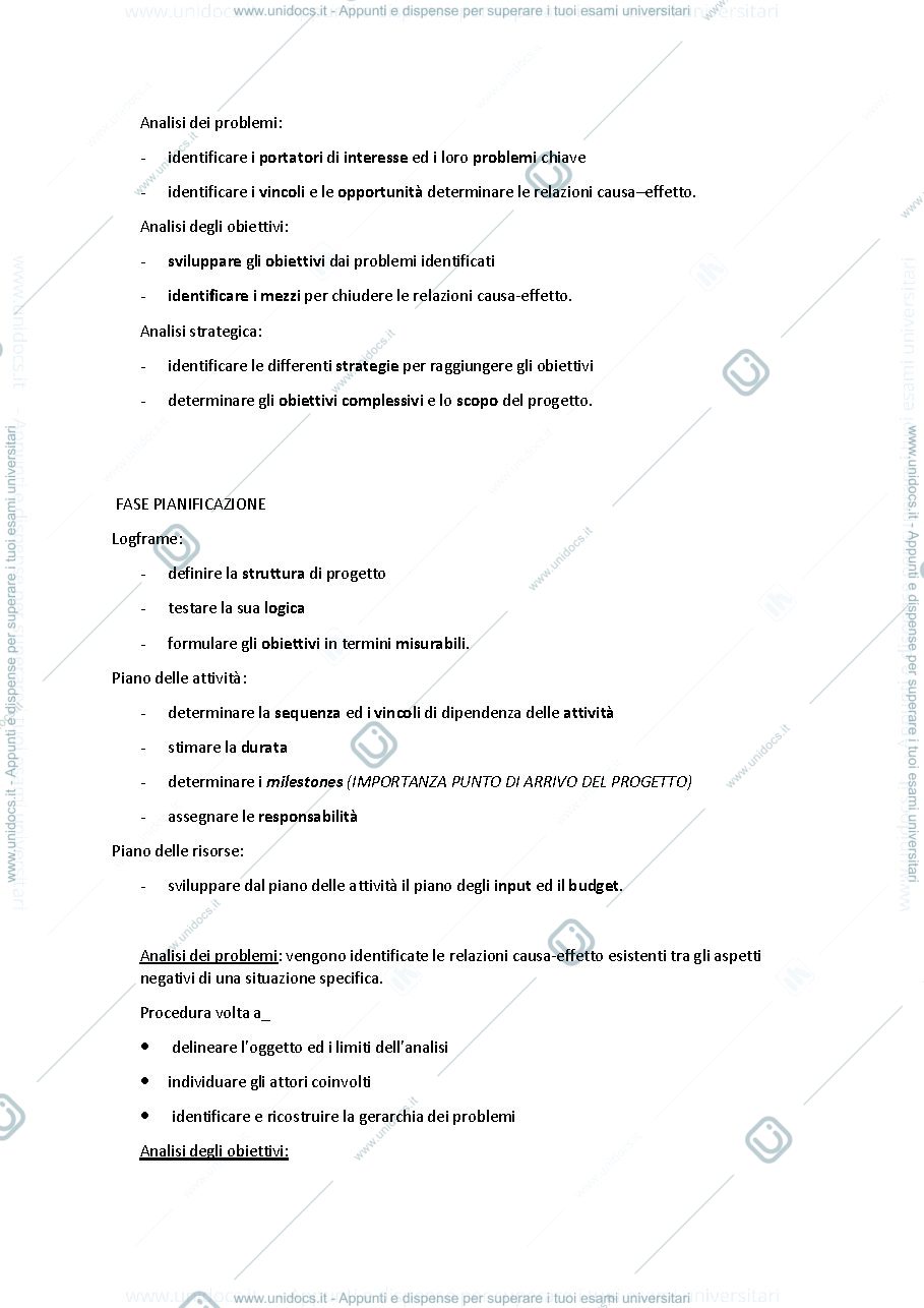 Anteprima pagina 2 — APPUNTI PROGETTAZIONE DEI SERVIZI SOCIALI PROF. CARMELO BRUNI