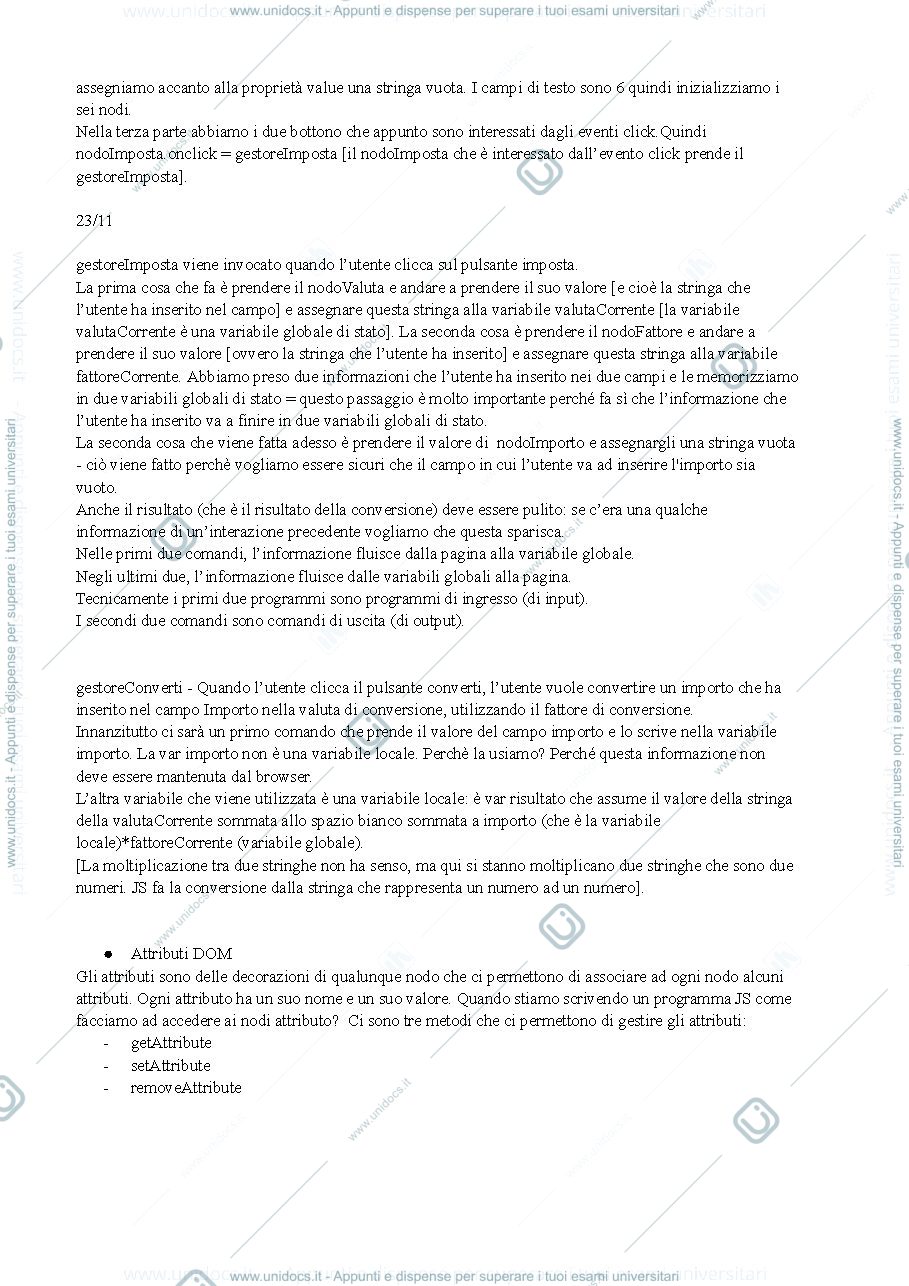 Anteprima pagina 3 — Appunti di programmazione