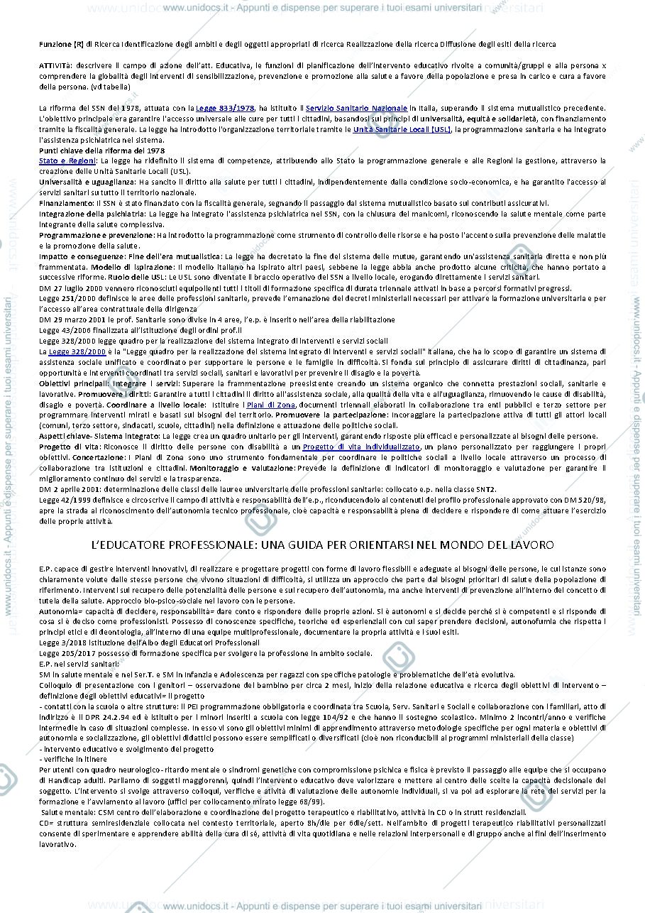 Anteprima pagina 3 — riassunti dei libri il core competence dell'ed. prof.le e degli altri libri di progettazione e valutazione