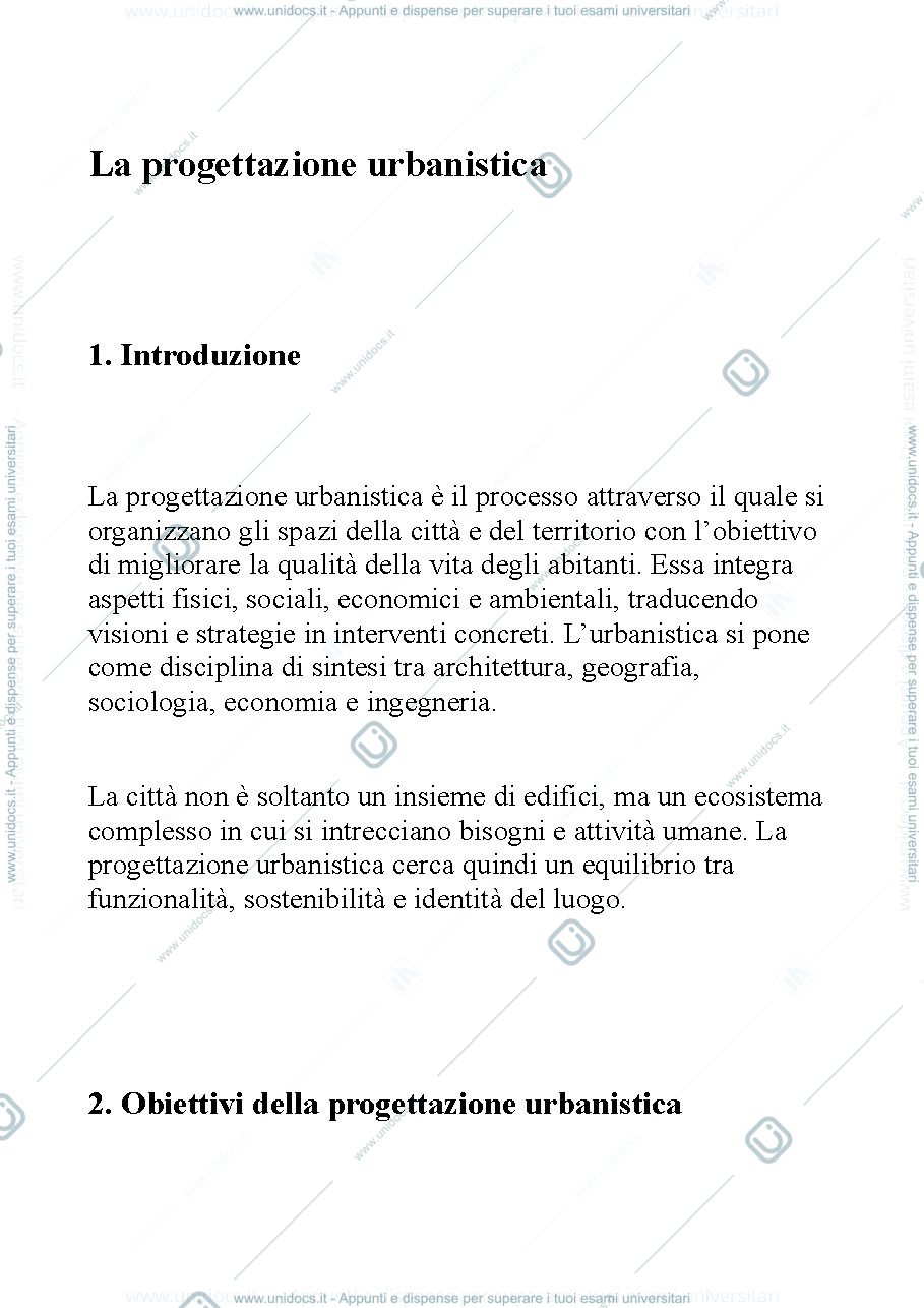 Anteprima pagina 1 — Progettazione