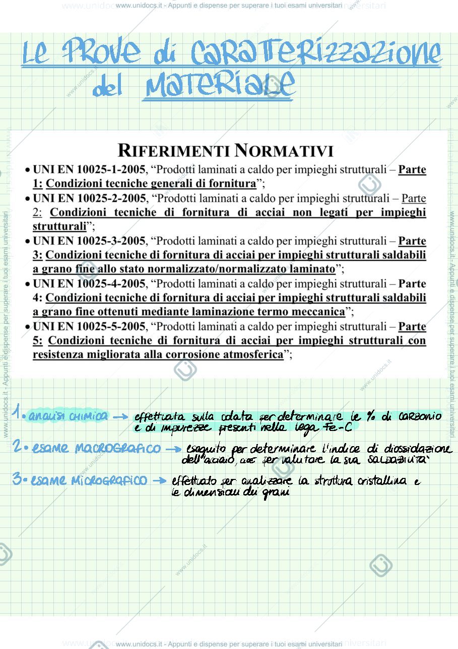 Anteprima pagina 1 — Prove sull’acciaio