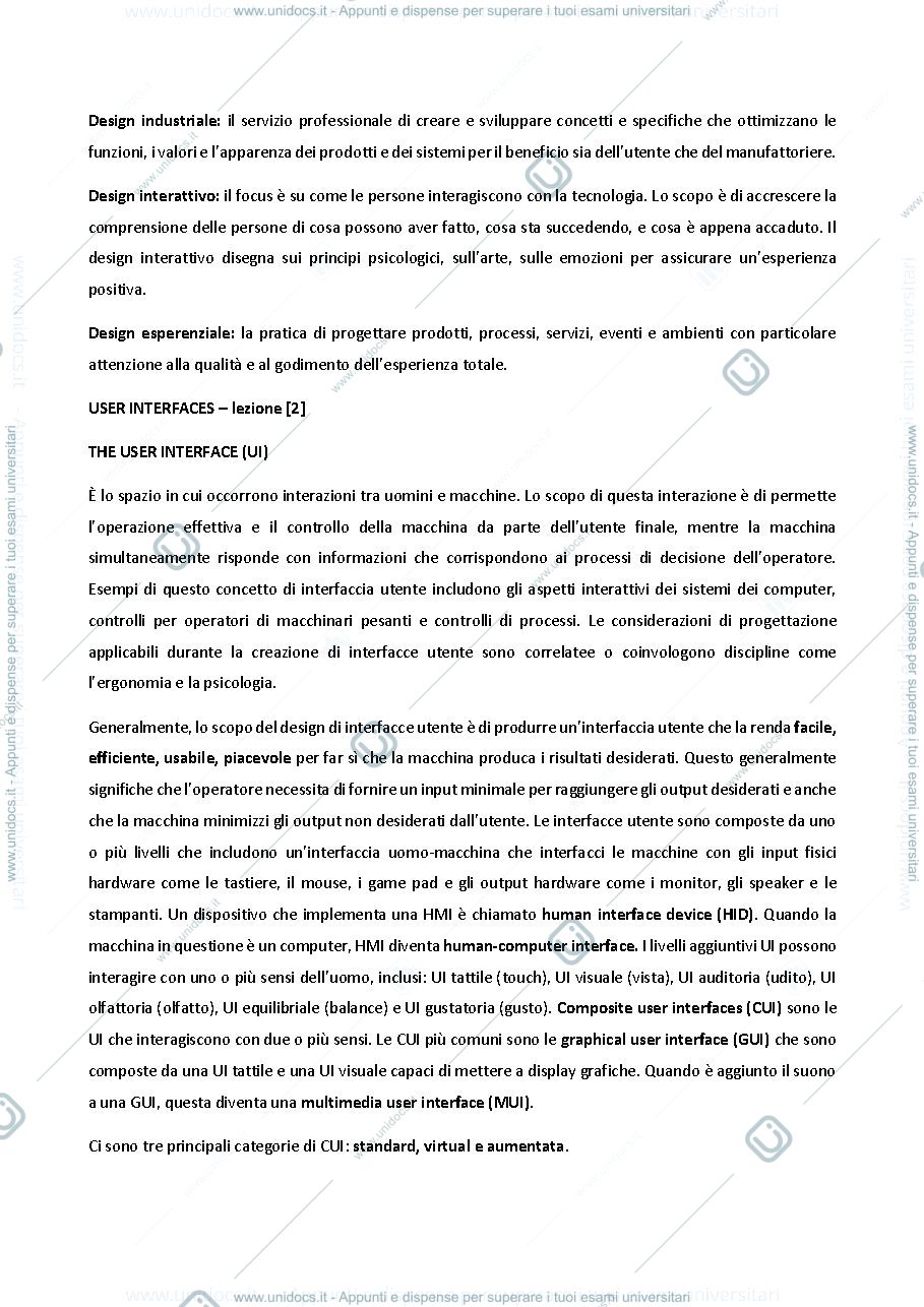 Anteprima pagina 3 — Traduzione e integrazione delle slide del corso 
