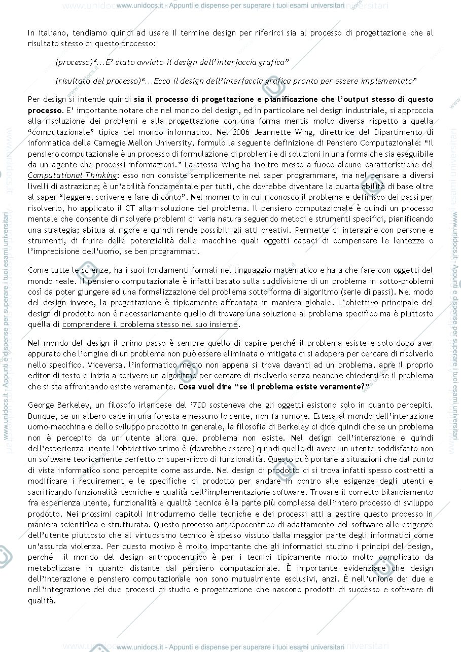 Anteprima pagina 2 — Appunti Programmazione di Interfacce