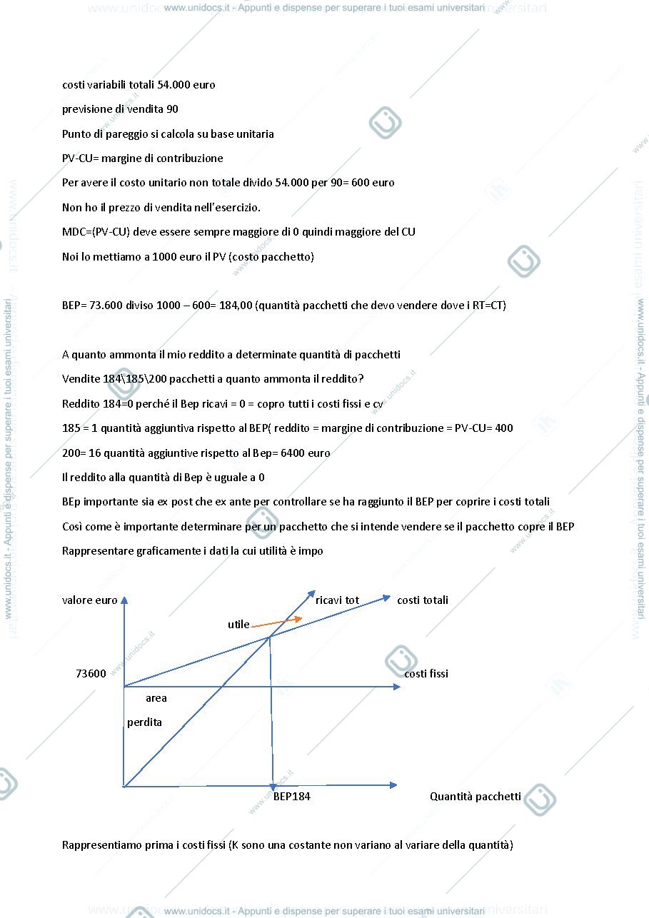 Anteprima pagina 2 — Programmazione e controllo delle imprese turistiche 