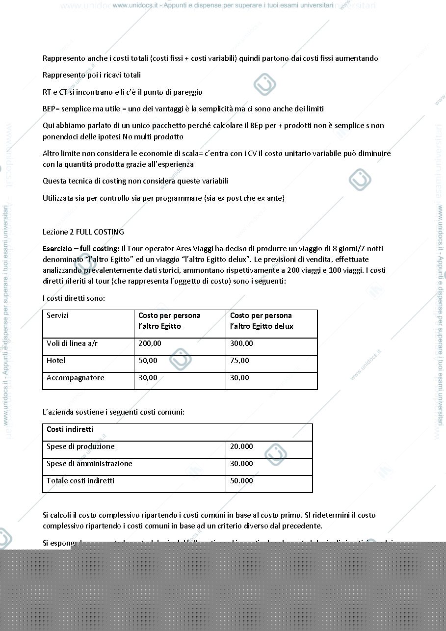 Anteprima pagina 3 — Programmazione e controllo delle imprese turistiche 