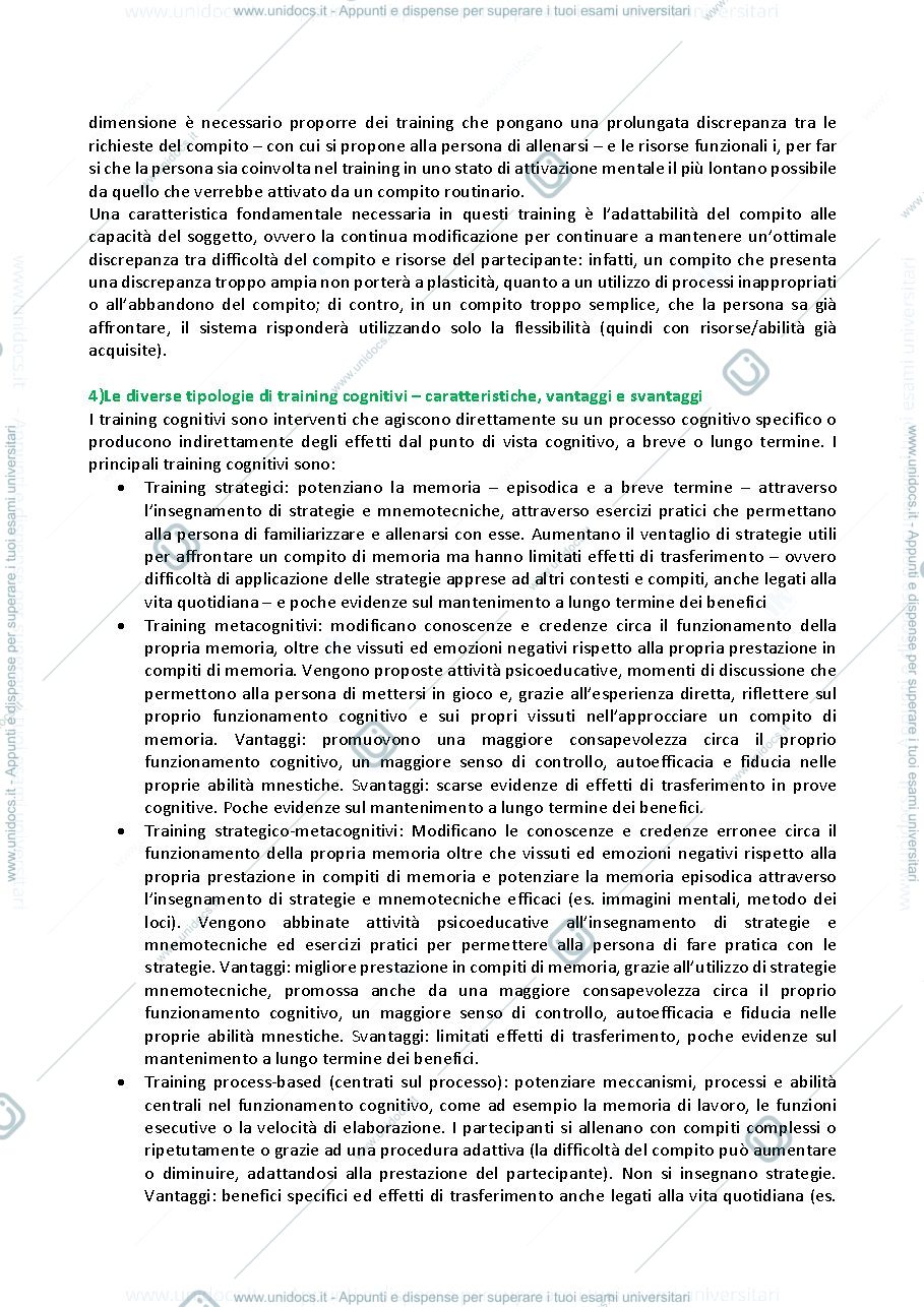 Anteprima pagina 2 — Programmi di potenziamento cognitivo