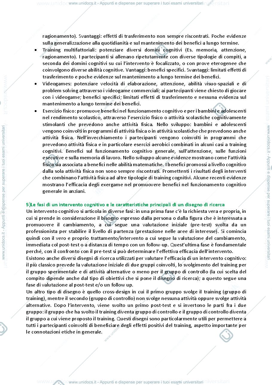Anteprima pagina 3 — Programmi di potenziamento cognitivo