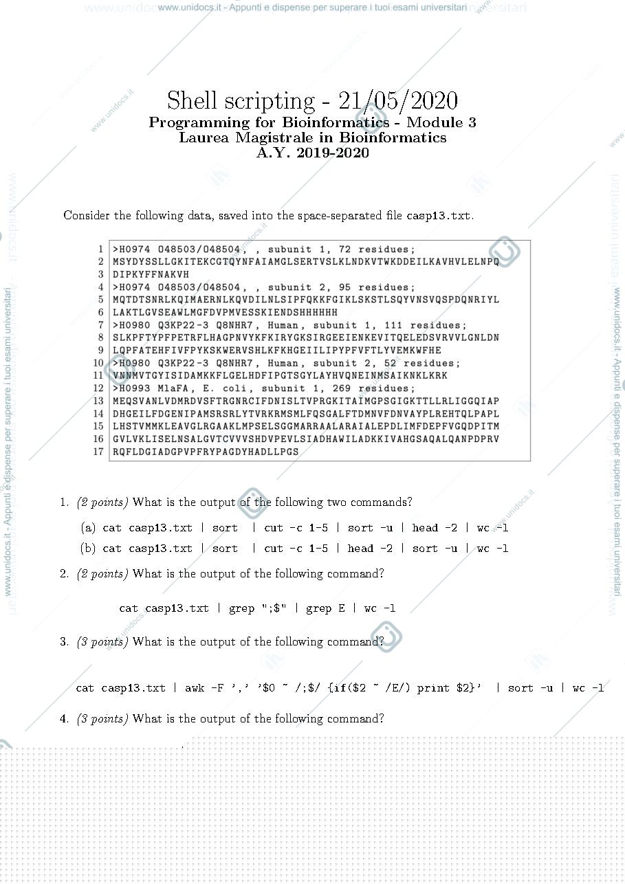 Anteprima pagina 1 — Final exam Module 3 Dilena version 4